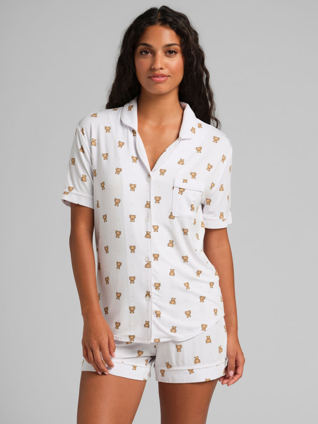 Luna Lounge Short Sleeve Short PJ Set