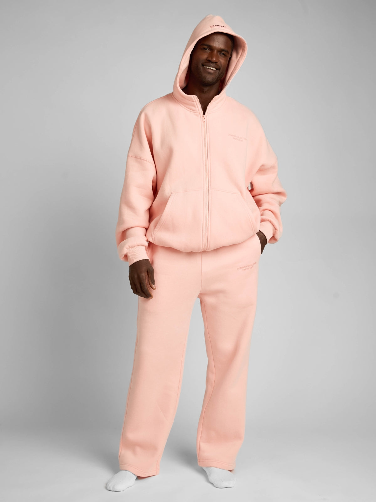 Pastel Zip Hoodie