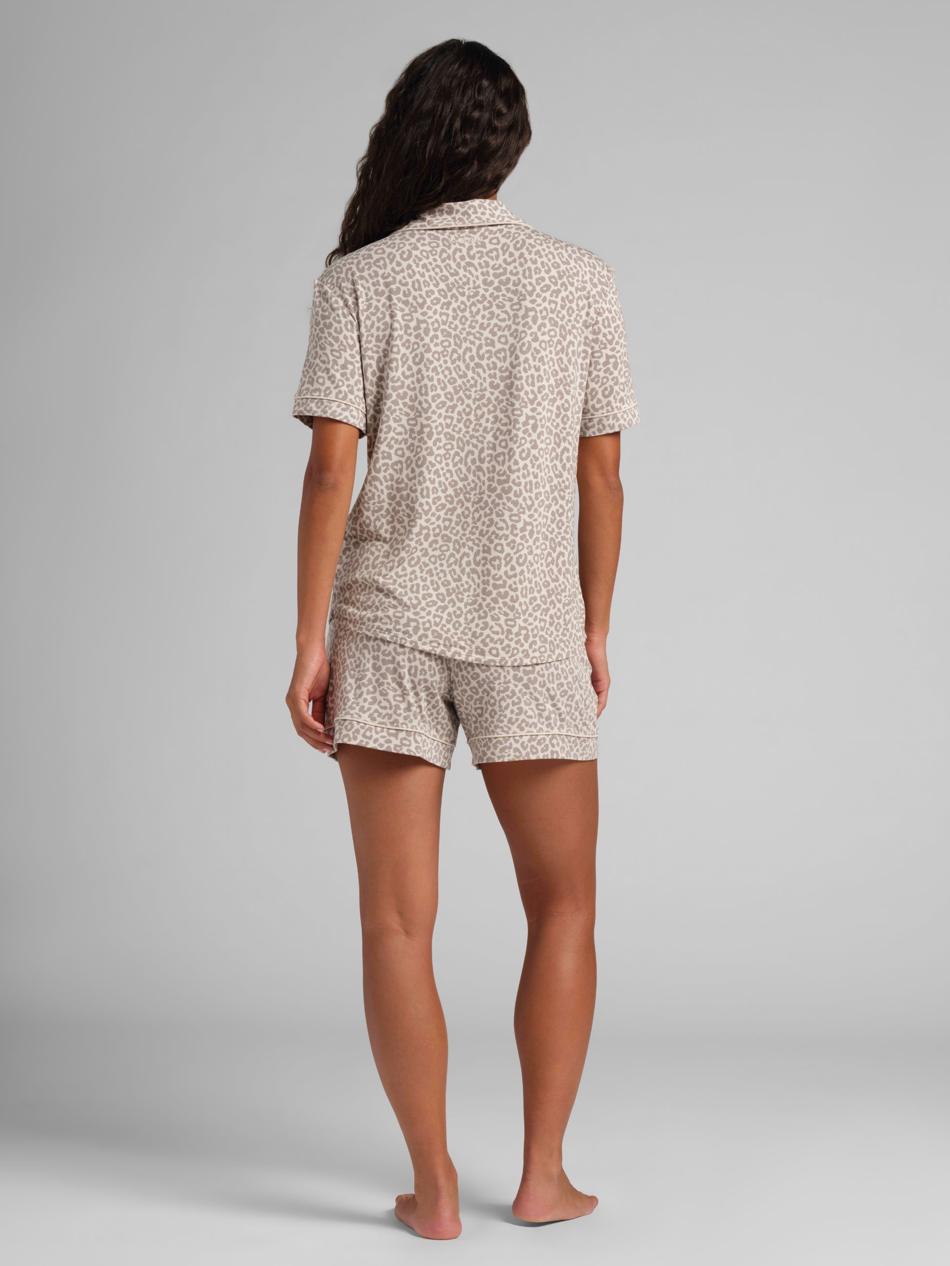 Luna Lounge Short Sleeve Short PJ Set