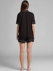Luna Lounge Short Sleeve Short PJ Set