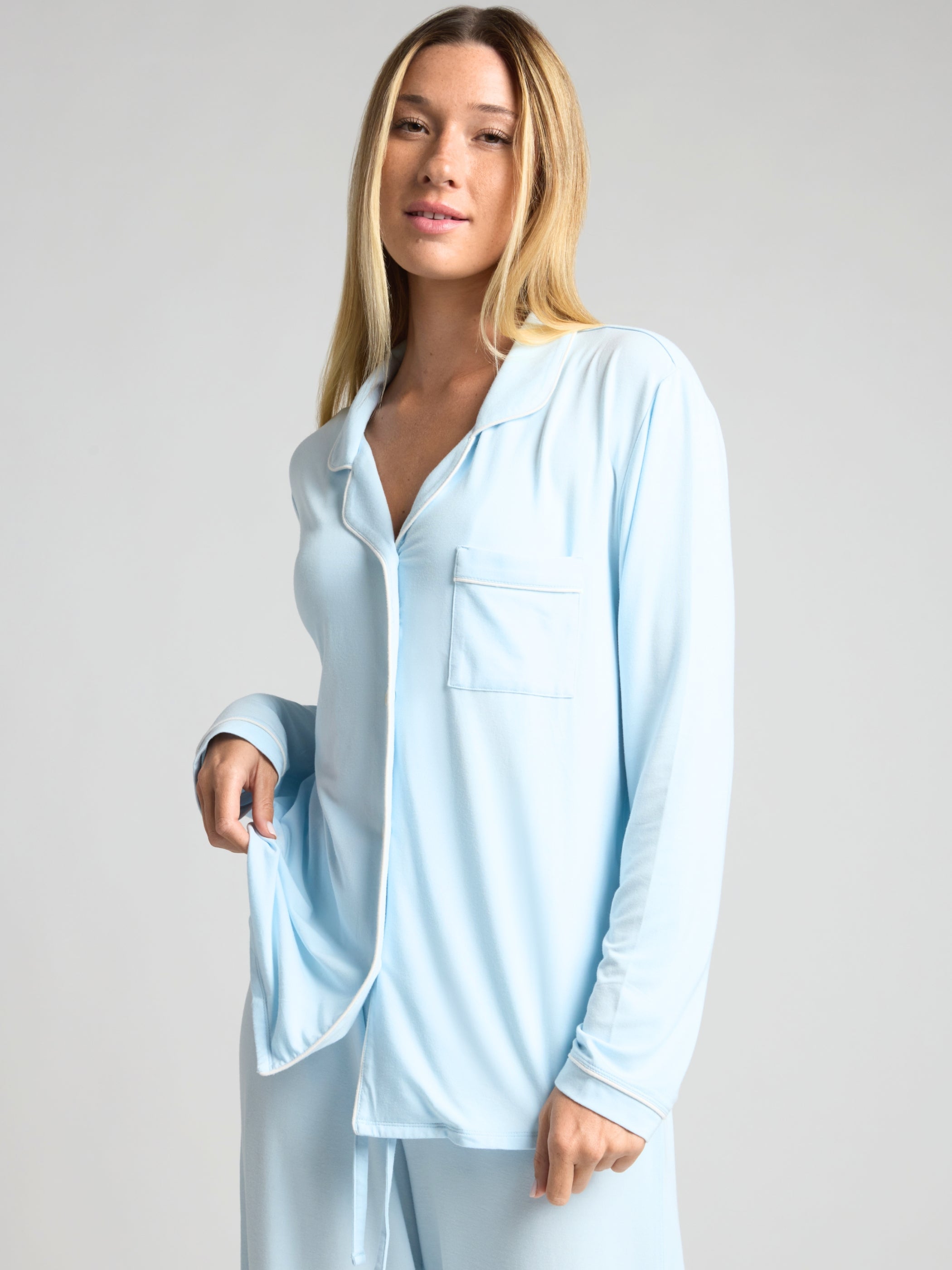 Luna Lounge Long Sleeve Pant PJ Set