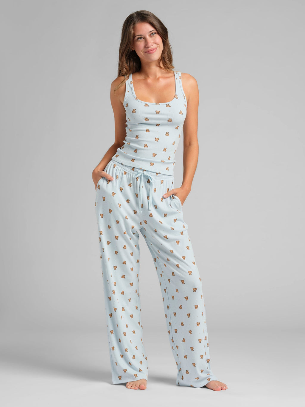 Rib Contour Pants